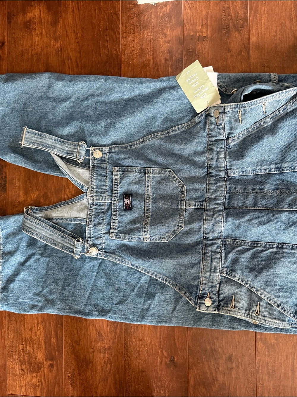 Classic Light Blue Denim Overalls-NWT